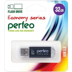 USB-флеш-накопитель PERFEO 32GB E01 Black economy series Perfeo