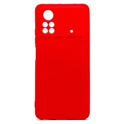 Чехол-накладка Activ Full Original Design для "Xiaomi Poco X4 Pro 5G" (red) (209860)