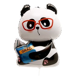 Шар фольгированный 35" «Панда в очках»