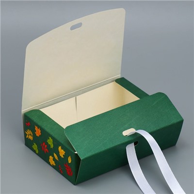 Коробка подарочная, упаковка, «Лучшему учителю», 20 х 18 х 5 см