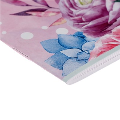 Альбом для рисования А4, 40 листов на скрепке Pink dream, обложка мелованная бумага 120 г/м², внутренний блок офсет 100 г/м²
