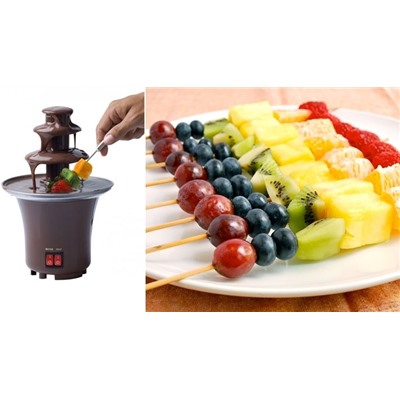 Шоколадный фонтан Chocolate Fondue Fountain