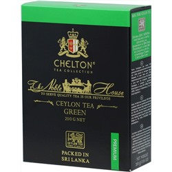 CHELTON. Благородный дом. Green Tea 200 гр. карт.пачка