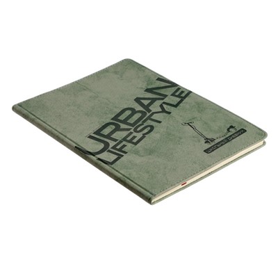 Дневник универсальный для 1-11 классов, 48 листов URBAN, обложка из искусственной кожи, блинтовое тиснение, хаки