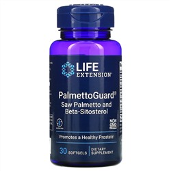 Life Extension, PalmettoGuard, сереноя с бета-ситостеролом, 30 капсул