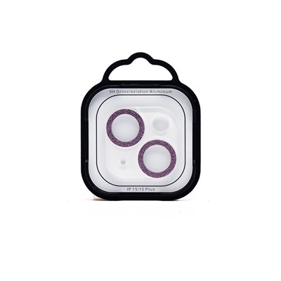 Защитное стекло для камеры - СG06 для "Apple iPhone 15/15 Plus" (purple)