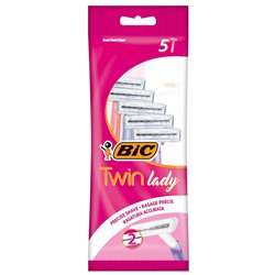 Станок для бритья одноразовый BiC Twin Lady Sensitive (5шт.) для женщин