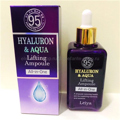 Сыворотка Leiya Hyaluron & Aqua Lifting Ampoule All-in-one (125)