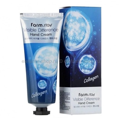 Крем для рук FarmStay Visible Difference Collagen Hand Cream, 100 мл (51)