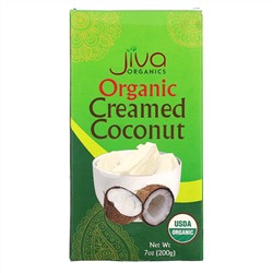 Jiva Organics, Organic Creamed Coconut, 7 oz (200 g)