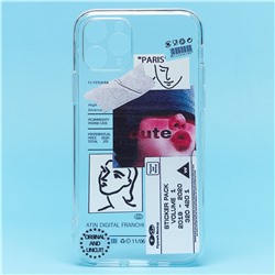 Чехол-накладка - SC273 для "Apple iPhone 11 Pro" (001) (прозрачный)