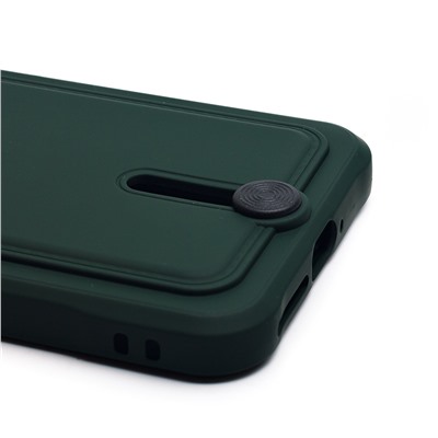 Чехол-накладка - SC304 с картхолдером для "Xiaomi 14" (dark green) (224942)