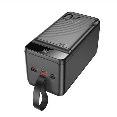 Внешний аккумулятор Hoco J123D 22.5W+PD20W (повр. уп.) 90000mAh Micro/Type-C/Lightning/USB*3/Type-C (black)