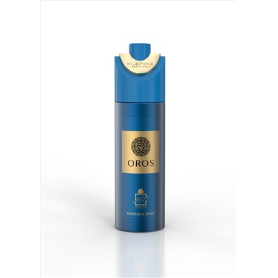 Дезодорант-спрей MILESTONE OROS (Versace Eros) MEN Perfumed Deodorant Парфюмированный для мужчин, 200 мл