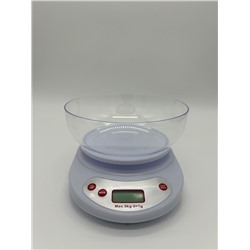 Весы кухонные электронные до 5 кг с чашей (24 шт)
