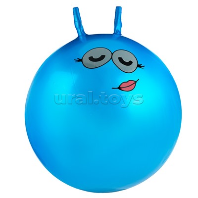 Мяч с рожками 65см (цвет в ассортименте)