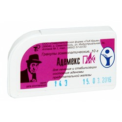 Адемекс-ПиК  гомеопатические гранулы