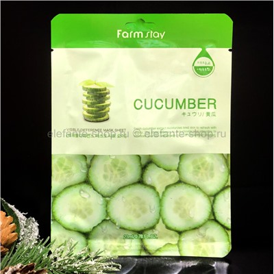 Тканевая маска FarmStay Cucumber Mask (78)