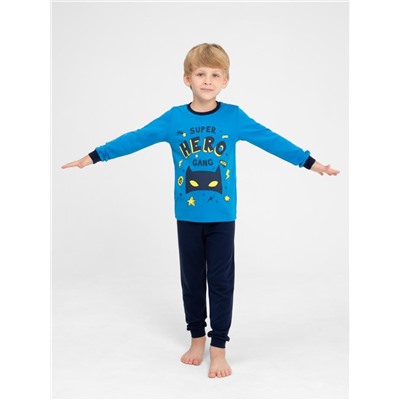 Пижама для мальчика Cherubino CWKB 50138-42 Синий