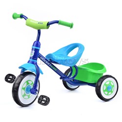 Велосипед трехколесный Rocket, колеса EVA 10"/8", цвет синий