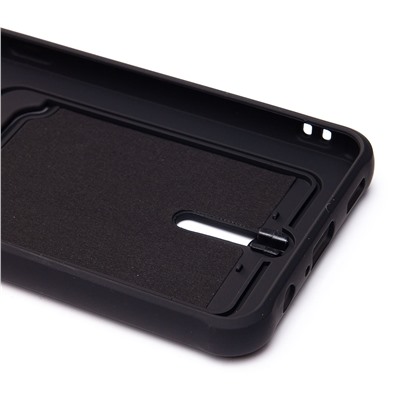 Чехол-накладка - SC304 с картхолдером для "Samsung SM-A055 Galaxy A05" (black)
