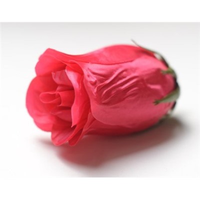 Искусственные цветы, Голова бутона розы атласная(d-70mm) для ветки, венка