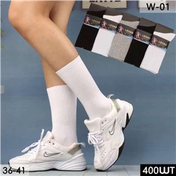 Женские носки W-01 упаковка 10шт разноцветные