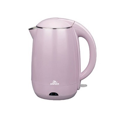 Чайник электрический 1,8л, 2000Вт пластик нжс, розовый