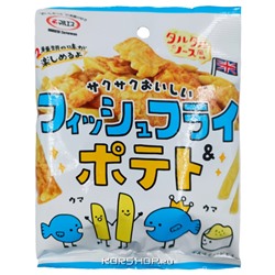 Закуска рыба фри с картофелем Maruesu Tabekiri, Япония, 28 г Акция