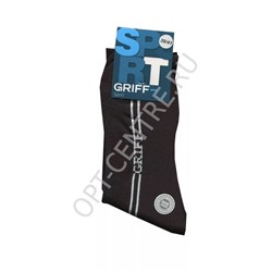 Griff S12 Спортивные носки из хлопка с микроплюшем по стопе. 75% хлопок, 20% полиамид, 5% эластан