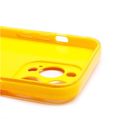 Чехол-накладка - SC328 для "Apple iPhone 14 Pro" (yellow) (218617)
