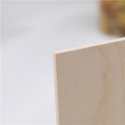 Доска разделочная деревянная Доляна, 23×16×0,6 см