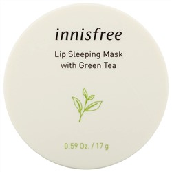 Innisfree, Lip Sleeping Mask with Green Tea, 0.59 oz (17 g)