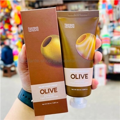 Крем для рук TENZERO Relief Olive Hand Cream 100ml (13)