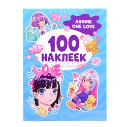 100 наклеек. Аниме one love