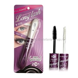 Двойная тушь для ресниц Kiss Beauty Black and White Long lasting Mascara 2in1