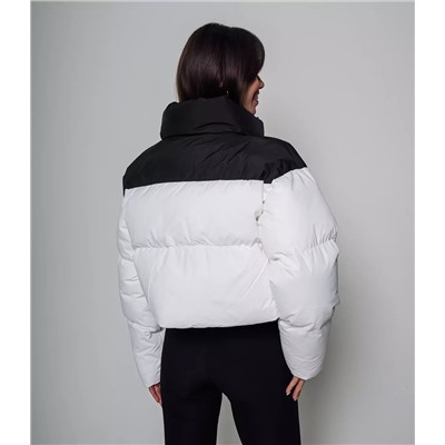 Куртка #КТ2308 (2), белый,чёрный
