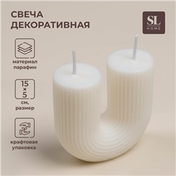 Свеча декоративная SL Home 15х5х15 см