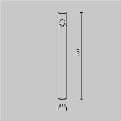 Ландшафтный светильник Amas O432FL-01GF1. ТМ Maytoni