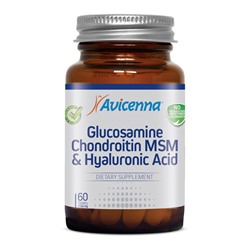 Глюкозамин Хондроитин MSM Avicenna, 60 шт