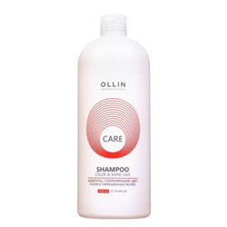 Шампунь для окрашенных волос Ollin Professional Color & Shine save, 1000 мл