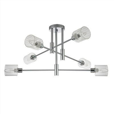 Светильник на штанге Escada 1140/6P E14*40W Silver/Chrome