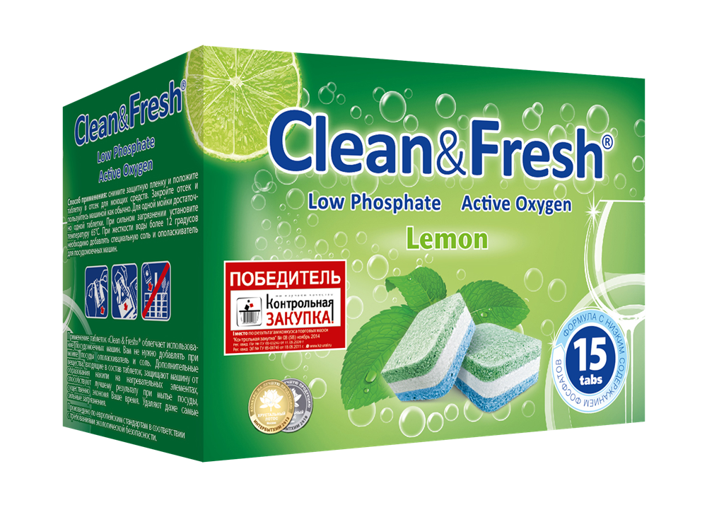 Таблетки клин. Таблетки для посудомоечной машины clean & Fresh all in 1 15 шт. Clean&Fresh all in 1 таблетки для ПММ 15шт. Клин энд Фреш таблетки для посудомоечной производитель. Ополаскиватель для ПММ "clean&Fresh" 0,5 л.