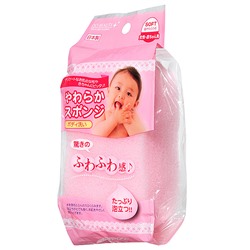 Губка для тела "Нежное прикосновение" розовая Can Do, Япония