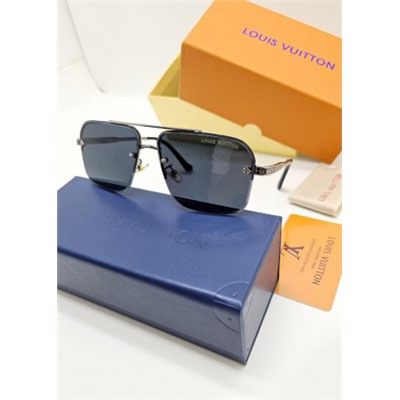 Набор мужские солнцезащитные очки, коробка, чехол + салфетки #21245712