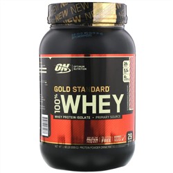 Optimum Nutrition, Gold Standard 100% Whey, Strawberries & Cream, 1.98 lb (899 g)