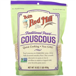 Bob's Red Mill, Traditional Pearl Couscous, 16 oz (454 g)