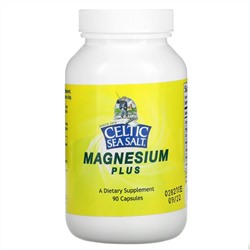 Celtic Sea Salt, Magnesium Plus, 90 Capsules
