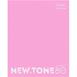 Тетрадь  48л клетка "NEWtone PASTEL ПИОН" (065607) 05018 Хатбер