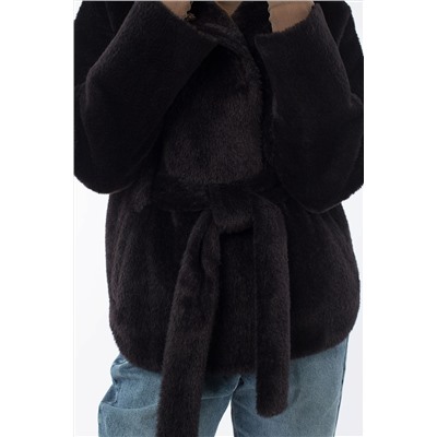 01-10882 Пальто женское демисезонное (пояс)